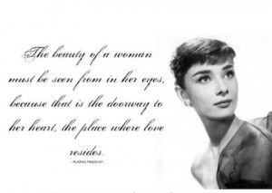 the place where love resides audrey hepburn picture quote
