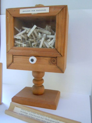 Shakespeare Quotes in Word Art Assemblage on Etsy, $65.00