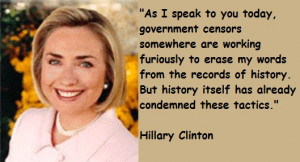 Hillary Clinton Funny Quotes