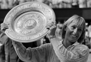 The undisputed Queen of Wimbledon is Martina Navratilova. And, most ...