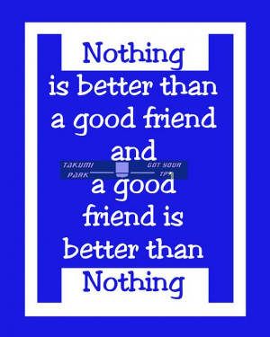Quote art best friend gift 8x10 photo print blue art by TakumiPark, $ ...