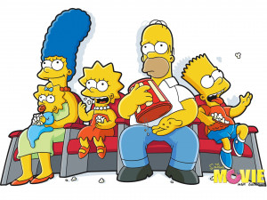 View The Simpsons in full screen