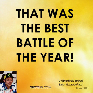 That was the best battle of the year!