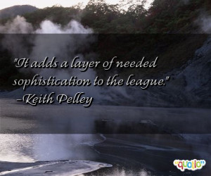... to the league keith pelley 169 people 100 % like this quote