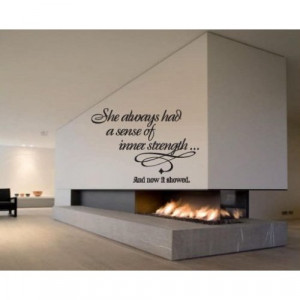 Now It Showed Sports Vinyl Wall Decal Sticker Mural Quotes Words