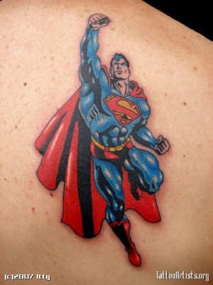 Superman Tattoo Artists...