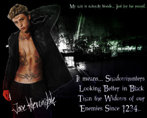 Funny Jace Wayland Quotes City Of Bones Jace herondale by iris-moss