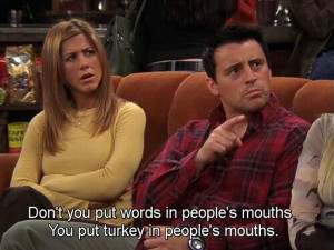 Funny And Hilarious Friends TV Show Quotes