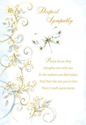 From Sympathy Cards
