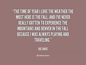 Quotes About Loving The Weather