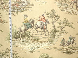 Horse Toile Fabric