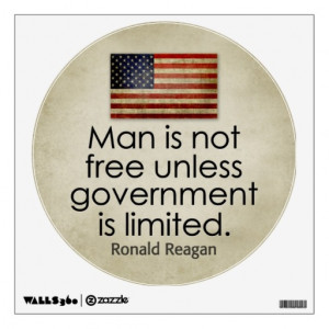 Ronald Reagan Quote on Government Wall Graphics