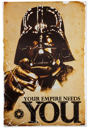 Star Wars The Empire Needs You Poster