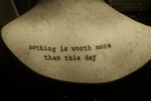 Pictures Gallery of life tattoo quotes