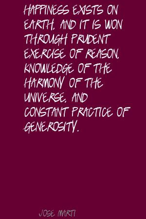 ... ,and it is won through prudent exercise of reason ~ Exercise Quote
