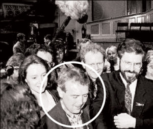 Pat McGeown photographed beside Gerry Adams. Gerry Adams, Madge ...