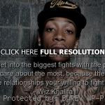 wiz khalifa, quotes, sayings, rapper, witty, meaningful, good wiz ...