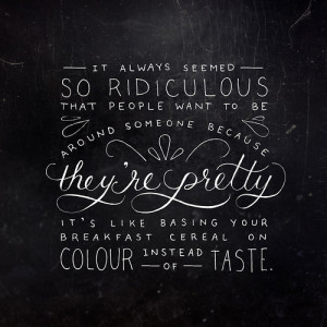 quote Typography john green the fault in our stars graphic design ...