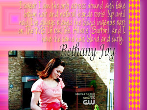 Bethany Joy Lenz quote