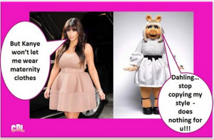 ... Pregnant Maternity Style Scandal – Looks Like Miss Piggy? (Photos