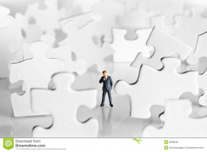 Royalty Free Stock Image: Putting the pieces together