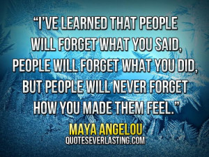 Maya Angelou Credited Quoteko