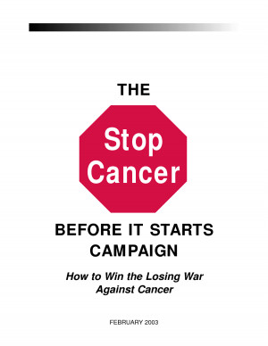stop cancer befor it start by ahmedfito