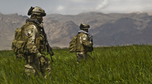 special forces soldiers from the 3rd special forces group patrol a ...