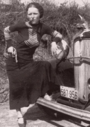 Crime spree: Bonnie and Clyde became infamous as they traveled across ...