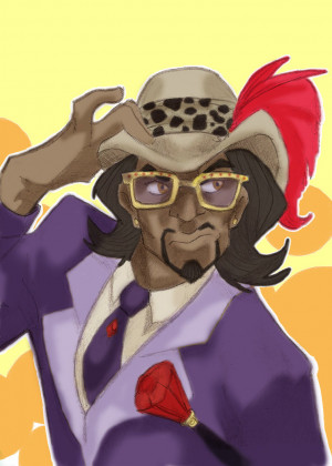 Pimp Named SlickBack ATC by TheBoneYard