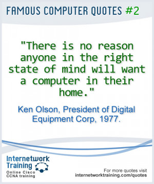 Quotes: Computers in the home...