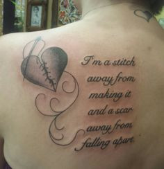 Fall out boy tattoo lyrics the (after) life of the party. I'm a stitch ...