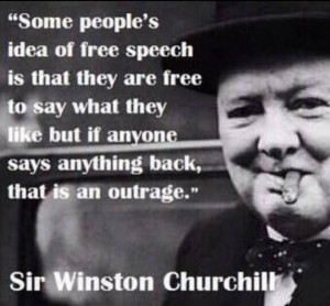 Churchill - Freedom of speech