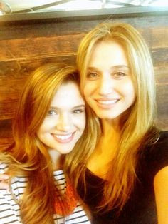 Katie Stevens and Rita Volk More
