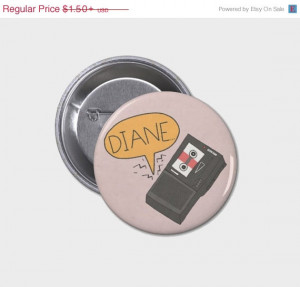 Twin Peaks Button or Magnet / Dale Cooper Quote / Funny TV Show Button ...