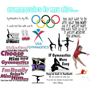 Gymnastics is My life - Polyvore