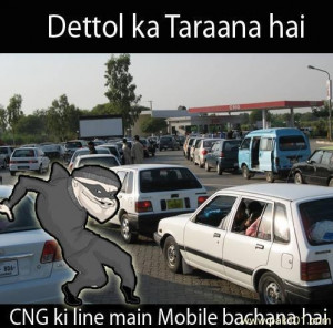 Be Aware Of Robbers While Standing in CNG Lines