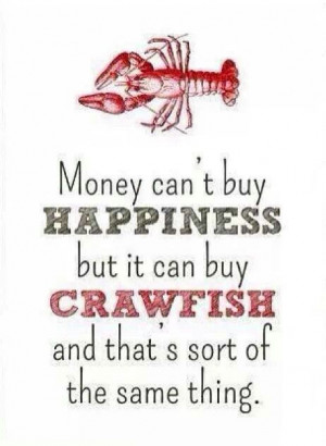 Louisiana girl. Northerners just don't get it!!