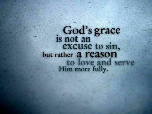 His grace is sufficient