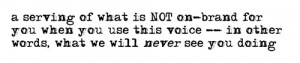 Abby Kerr on your brand, your voice and your irresistibility factor!