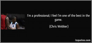 More Chris Webber Quotes