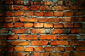 Running into a brick wall