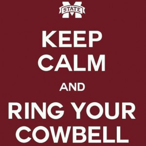 More cowbell, this is for you Mollie McGill!!