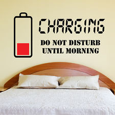 ... Do not disturb Wall Sticker Wall Quote Art Decal Teenager Bedroom w132
