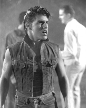 Tom Cruise as Steve Randle in The Outsiders
