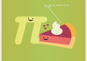 cute, math, nerdy, pie