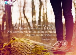 ... travel it.