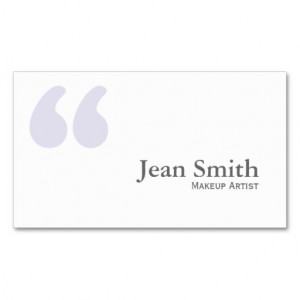 24 Hour Shipping on most orders. Simple Quotes Make-up Artist Business ...