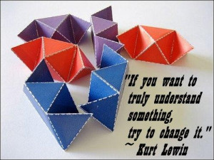 Kurt lewin to truly understand something quote