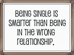 being single and happy